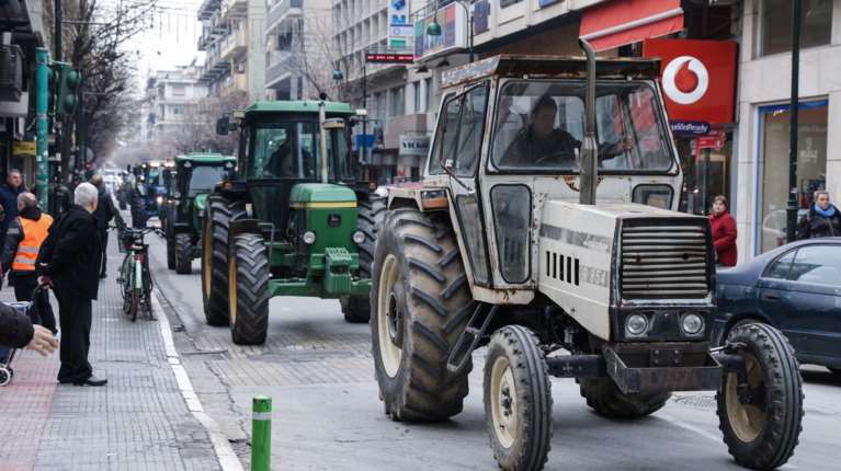 Αγρότες: Στην Αθήνα την Παρασκευή για συλλαλητήριο με τρακτέρ στο Σύνταγμα