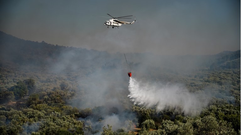 φωτιά στη Λέσβο