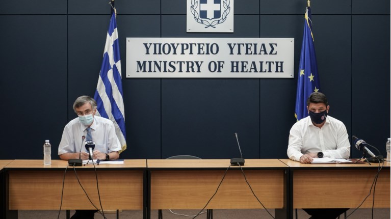 Τσιόδρας Χαρδαλιάς μάσκες