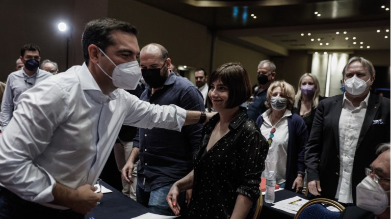 Αλέξης Τσίπρας Ράνια Σβίγκου