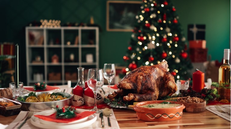 χριστουγεννιατικο τραπεζι