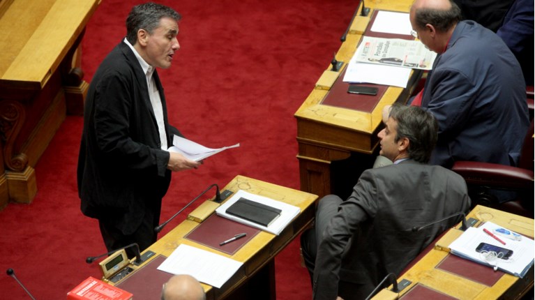 Τσακαλώτος - Μητσοτάκης