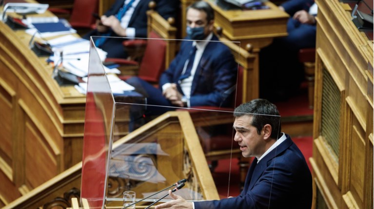 Μητσοτάκης Τσίπρας Βουλή