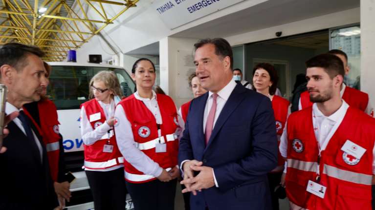 Γεωργιάδης: Oι εθελοντές του Ερυθρού Σταυρού στα μεγάλα νοσοκομεία θα κάνουν κάθε εφημερία πιο εύκολη