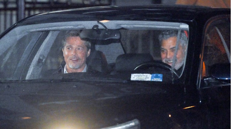 brad pitt george clooney