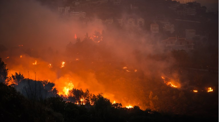 Φωτιά στην Πεντέλη