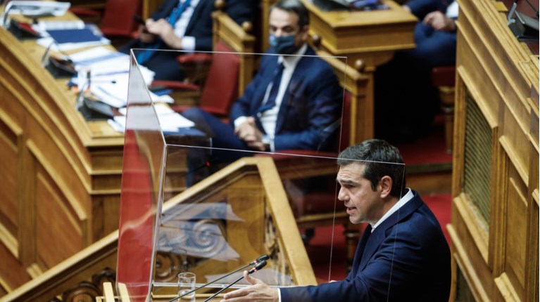 Μητσοτάκης Τσίπρας Βουλή
