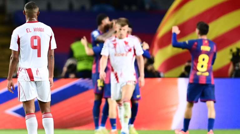 Μπαρτσελόνα - Ολυμπιακός 6-1: Εφιαλτικό βράδυ για τους &quot;ερυθρόλευκους&quot; στην Καταλονία