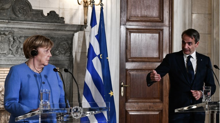 Μητσοτάκης Μέρκελ