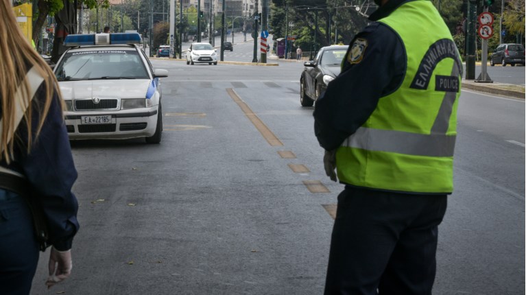 Αστυνομία Τροχαία Έλεγχος Μάσκες