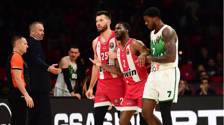 ΤΡΑΥΜΑΤΙΣΜΟΣ ΕΒΑΝΣ ΟΛΥΜΠΙΑΚΟΣ ΖΑΛΓΚΙΡΙΣ EUROLEAGUE