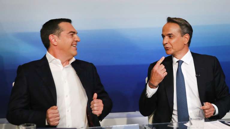 Μητσοτάκης για Τσίπρα: &quot;Θα μπαίνατε σε πλοίο που ο καπετάνιος το έριξε μια φορά στα βράχια;&quot;