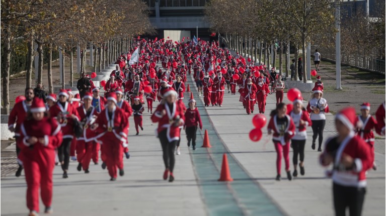 santa run