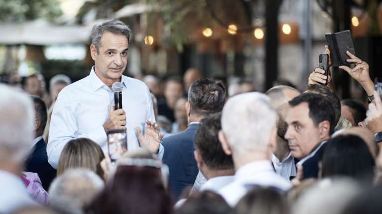 Στο Χαϊδάρι ο Κυριάκος Μητσοτάκης: "Η Ελλάδα μετατρέπεται σε σημαντικό ενεργειακό παίκτη στην Ανατολική Μεσόγειο" [εικόνες]