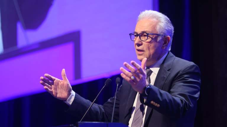 Ο Θεόδωρος Ρουσόπουλος πρόεδρος της οργανωτικής επιτροπής του συνεδρίου της ΝΔ