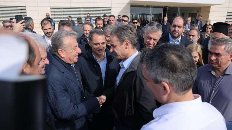 Στο εργοτάξιο του νέου αεροδρομίου Καστελίου ο Μητσοτάκης: Το 2028 θα είναι το πιο σύγχρονο στην Ευρώπη