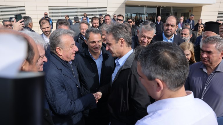 κυριακος μητσοτακης αεροδρομιο