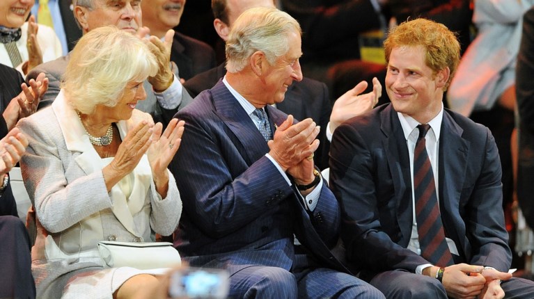 prince harry charles camilla