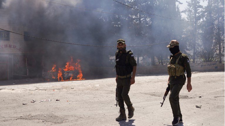 ΣΥΡΙΑ ΚΥΒΕΡΝΗΤΙΚΕΣ ΔΥΝΑΜΕΙΣ ΕΙΣΑΒΑΛΑΝ ΣΕ ΠΟΛΗ ΔΡΟΥΖΩΝ