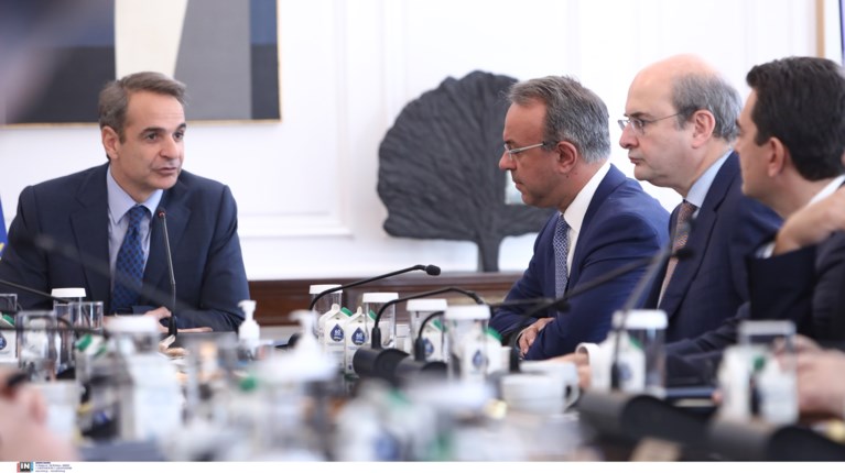 Μητσοτάκης στο Υπουργικό
