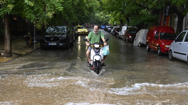 καταιγίδα Αττική