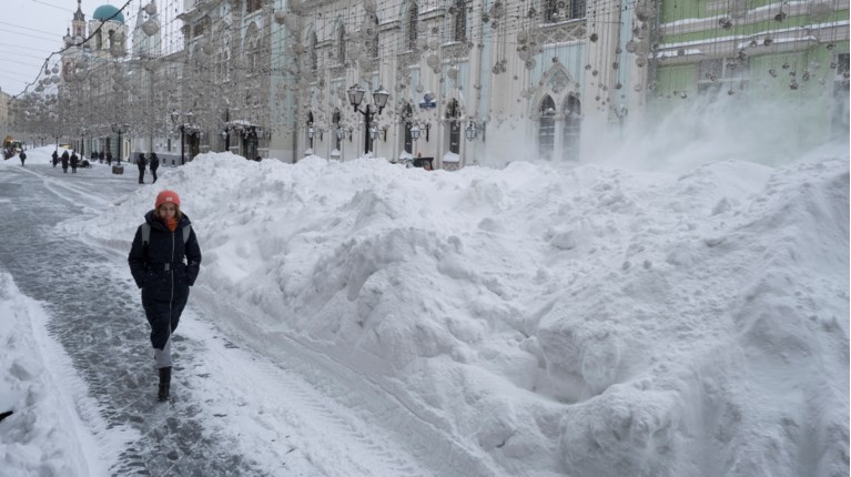 Μόσχα - Χιόνι