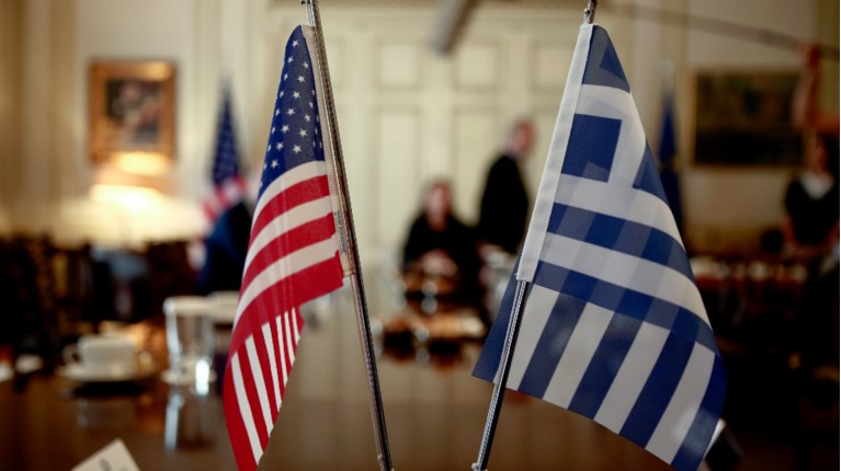ΗΠΑ Ελλάδα σημαίες