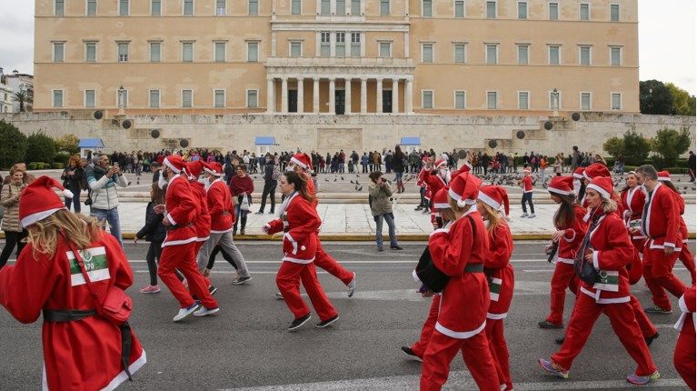 Athens Santa Run