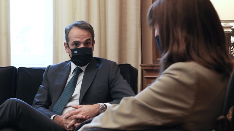 Μητσοτάκης Σακελλαροπούλου