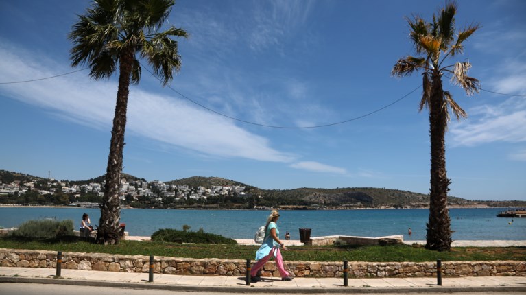 Παραλία Ραφήνας Ζέστη