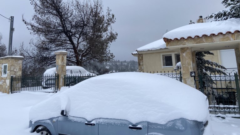 χιόνια