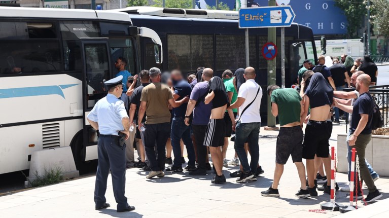 Μπράβοι χούλιγκαν Παναθηναϊκοί