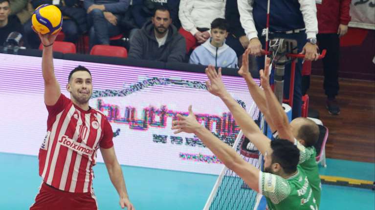 Βαριά καμπάνα στον Κουμεντάκη: Αποκλεισμός 4 χρόνων στον βολεϊμπολίστα του Ολυμπιακού για θετικό δείγμα ντόπινγκ