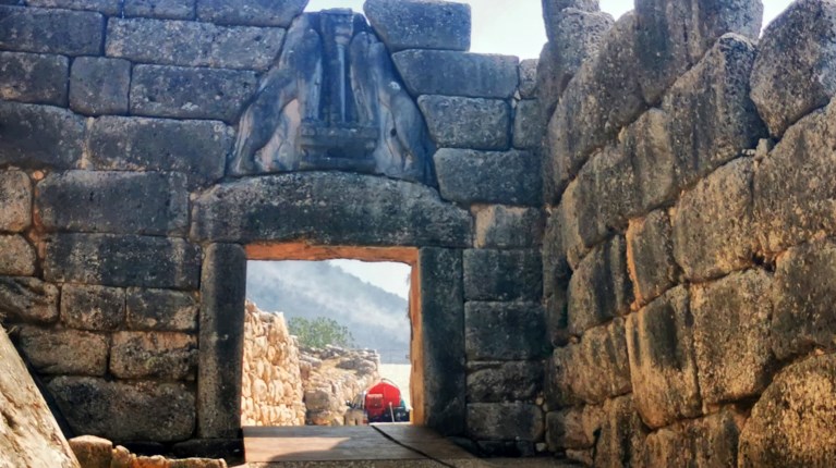 Μυκηνες φωτια