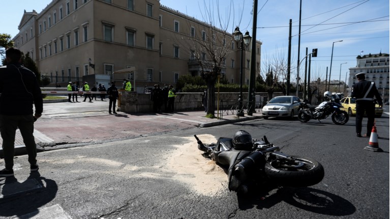 Τροχαίο στη Βουλή