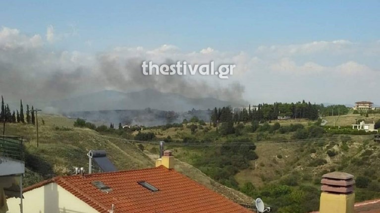 Φωτιά Θεσσαλονίκη