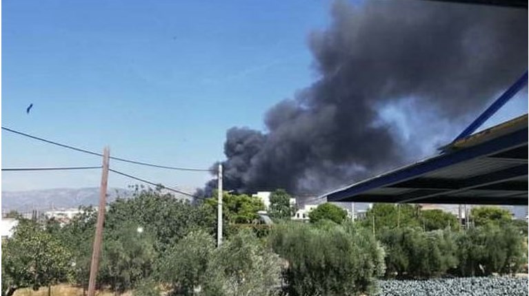 φωτιά Ασπρόπυργος