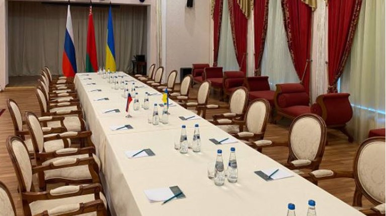 Λευκορωσία τραπέζι διαπραγματεύσεων Ουκρανίας Ρωσίας