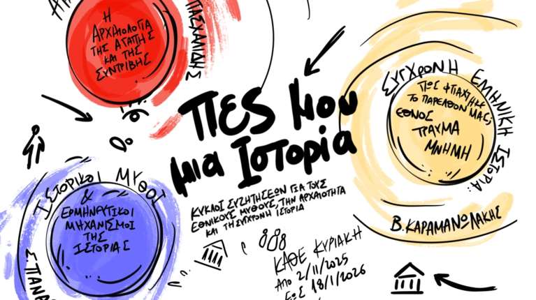 Ίδρυμα Μιχάλης Κακογιάννης: &quot;Πες μου μια Ιστορία&quot; - Εθνικοί μύθοι, Αρχαιότητα, Σύγχρονη Ελληνική Ιστορία