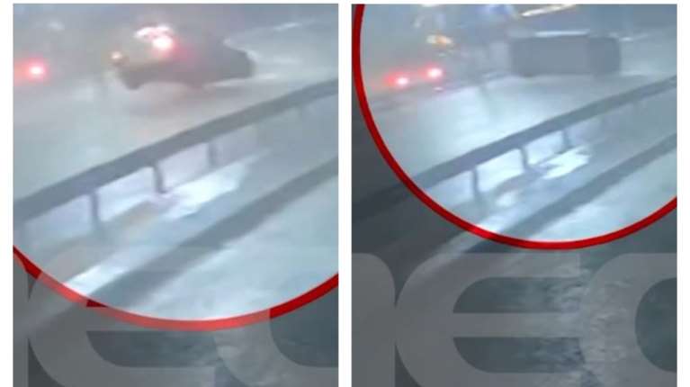 Απίστευτο: Η στιγμή που ανεμοστρόβιλος σήκωσε ΙΧ εν κινήσει στον αέρα στην Ηλεία [βίντεο]