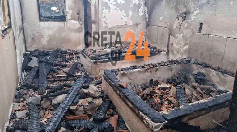 Φωτιά στην Κρήτη: Ξεχασμένο κερί έκανε "στάχτη" τέσσερα ενοικιαζόμενα διαμερίσματα [εικόνες - βίντεο]