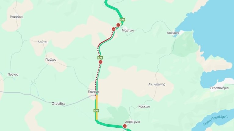 ΚΙΝΗΣΗ ΕΘΝΙΚΗ ΟΔΟΣ ΑΘΗΝΩΝ ΛΑΜΙΑΣ