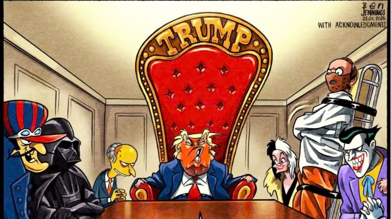 σκιτσο τραμπ