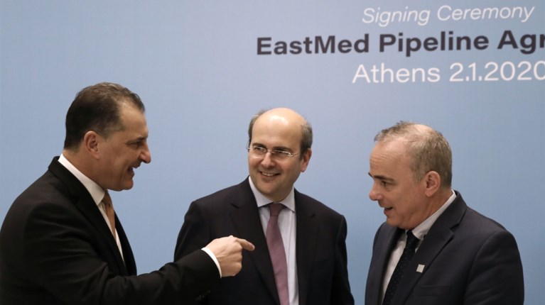 Υπουργοί Ενέργειας Ελλάδας, Κύπρου, Ισραήλ για EastMed