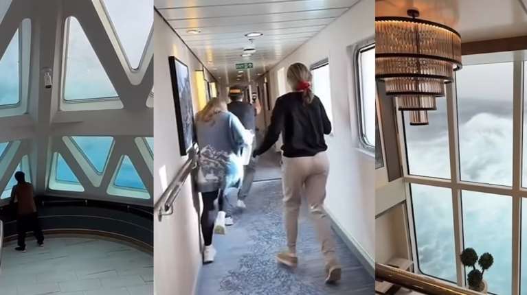 Τρόμος στη θάλασσα: Κρουαζιερόπλοιο διέσχισε τον Πορθμό του Ντρέικ, τα πιο άγρια νερά του πλανήτη, με κύματα 12 μέτρων [βίντεο]