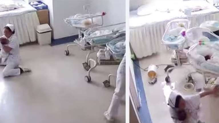 Σεισμός στη Μιανμάρ: Η συγκινητική στιγμή που οι νοσοκόμες σώζουν τα νεογέννητα σε μαιευτήριο στην Κίνα