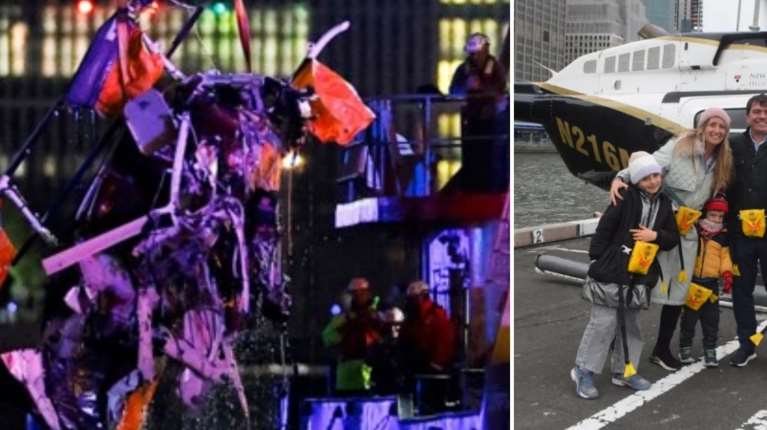 Νέα Υόρκη: Νεκρό στέλεχος της Siemens και η οικογένειά του μετά την πτώση ελικοπτέρου - Η στιγμή της συντριβής [βίντεο]