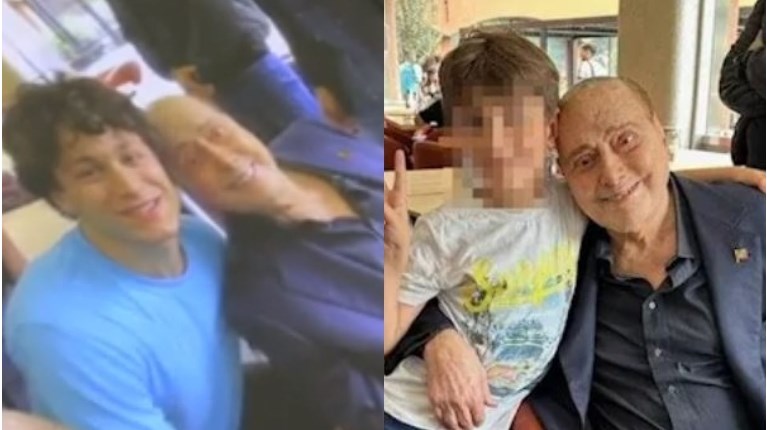 Σίλβιο Μπερλουσκόνι σέλφι