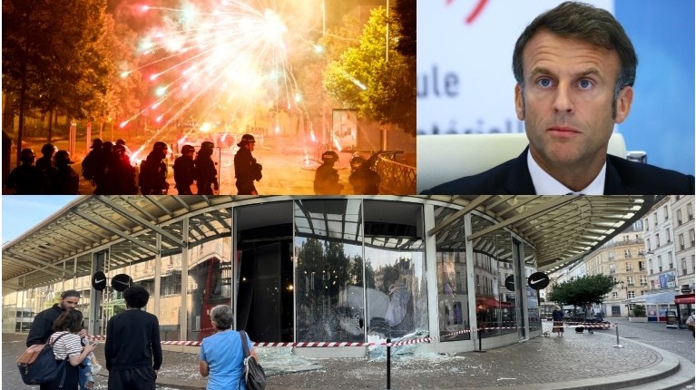ΓΑΛΛΙΑ ΠΑΡΙΣΙ ΝΑΝΤΕΡ ΜΑΚΡΟΝ