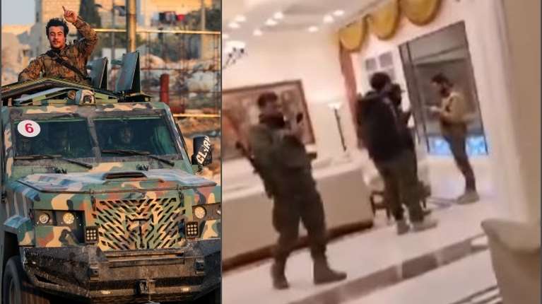 Το Χαλέπι στα χέρια των τζιχαντιστών: Βίντεο με την εισβολή σε παλάτι που θεωρείται ότι ανήκε στην οικογένεια του Άσαντ